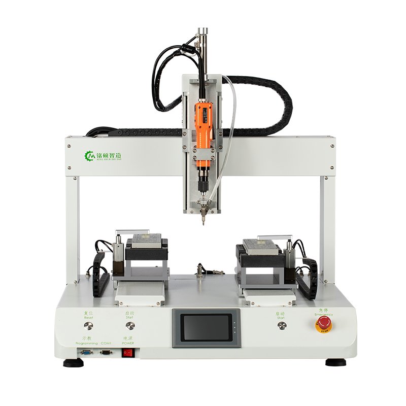 Desktop Automatic Blowing Type Fastening Automatic Lock Screw Machine Auto Screwdriving Assembly Robot for Toys & Led Module