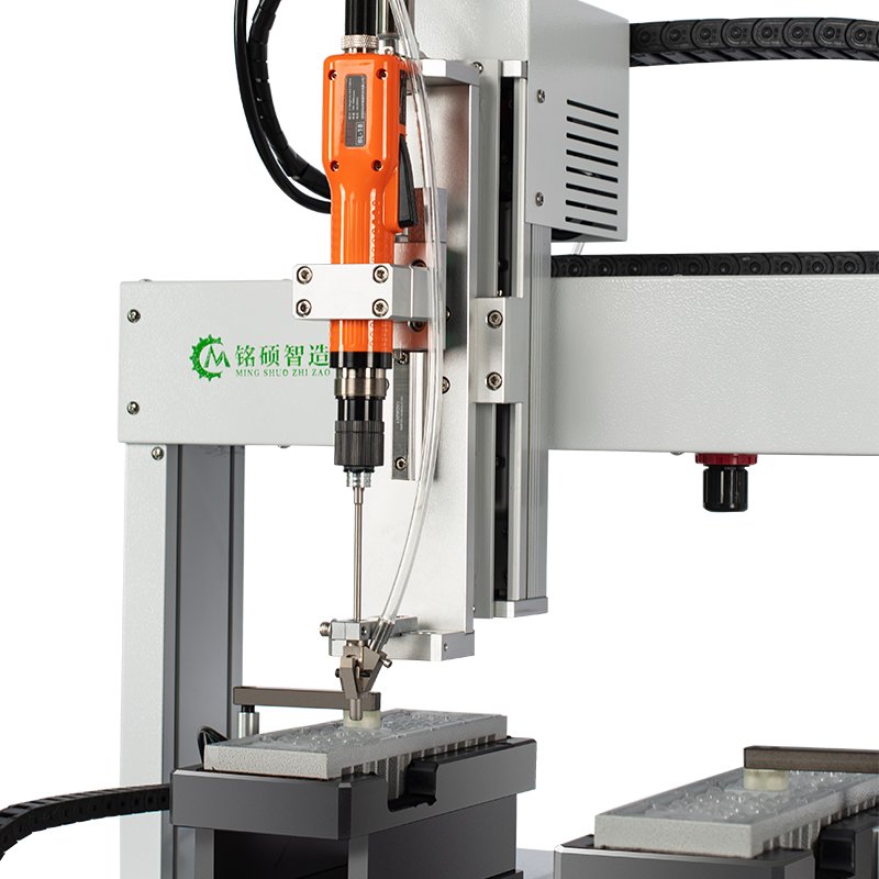 Desktop Automatic Blowing Type Fastening Automatic Lock Screw Machine Auto Screwdriving Assembly Robot for Toys & Led Module