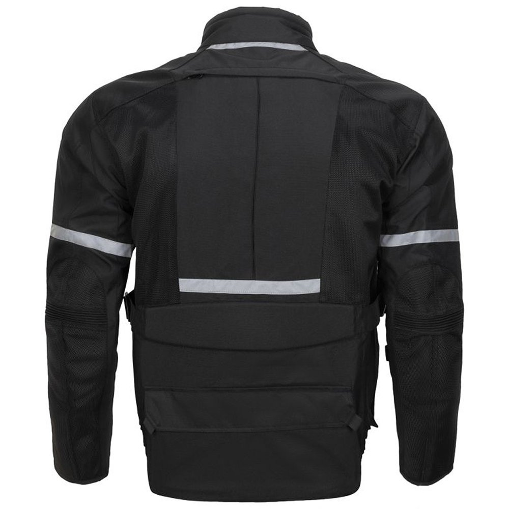 Buy 4-Season Motorcycle Jacket Breathable Quick Dry Textile Adventure Touring for All Weather Plus Size Waterproof