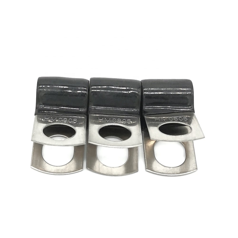 Wholesale Customized 44mm Dia Pipe Clips Clamps 304SS Rubber Cushion Tube Clips