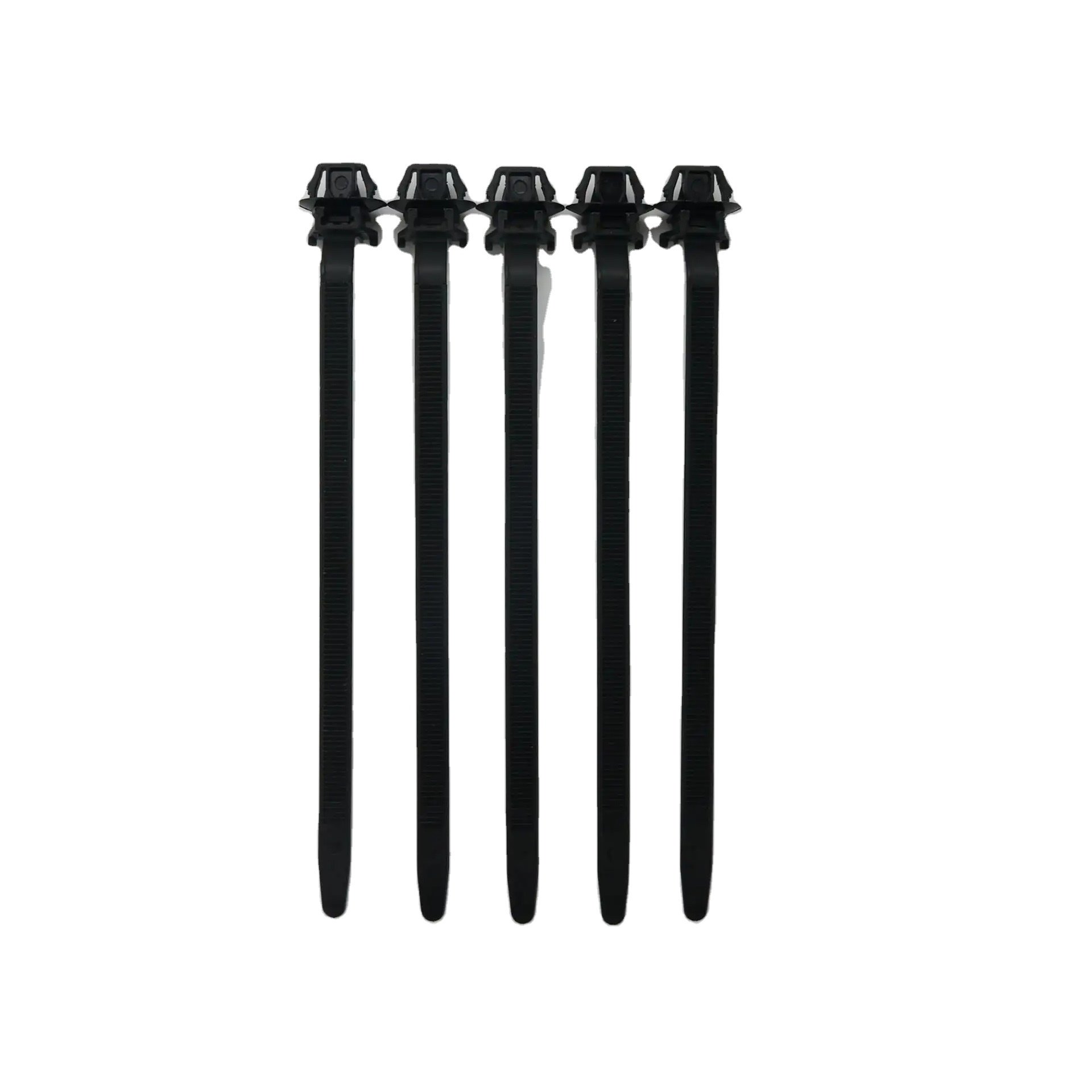Nylon Cable Ties Custom Factory Vehicle Clip Plastic Plug-In Fastener Wire Buckle Pipe Buckle Fixing Cable Tie With Clip