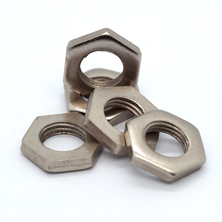 Factory Wholesale Custom Made High Quality Auto Fasteners Metal Brass Hex Nut