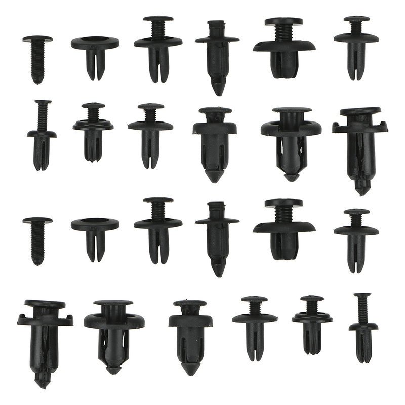 625pcs/box Car Fastener Clips Mixed Car Fasteners Door Trim Panel Auto Bumper Rivet Retainer Push Engine Cover Fender