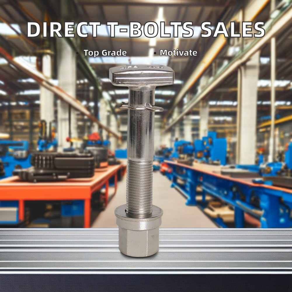 Direct Factory Sale High Quality Wear-Resistant T-Bolts and Nuts Fasteners for Volvo Wholesales Steel Material