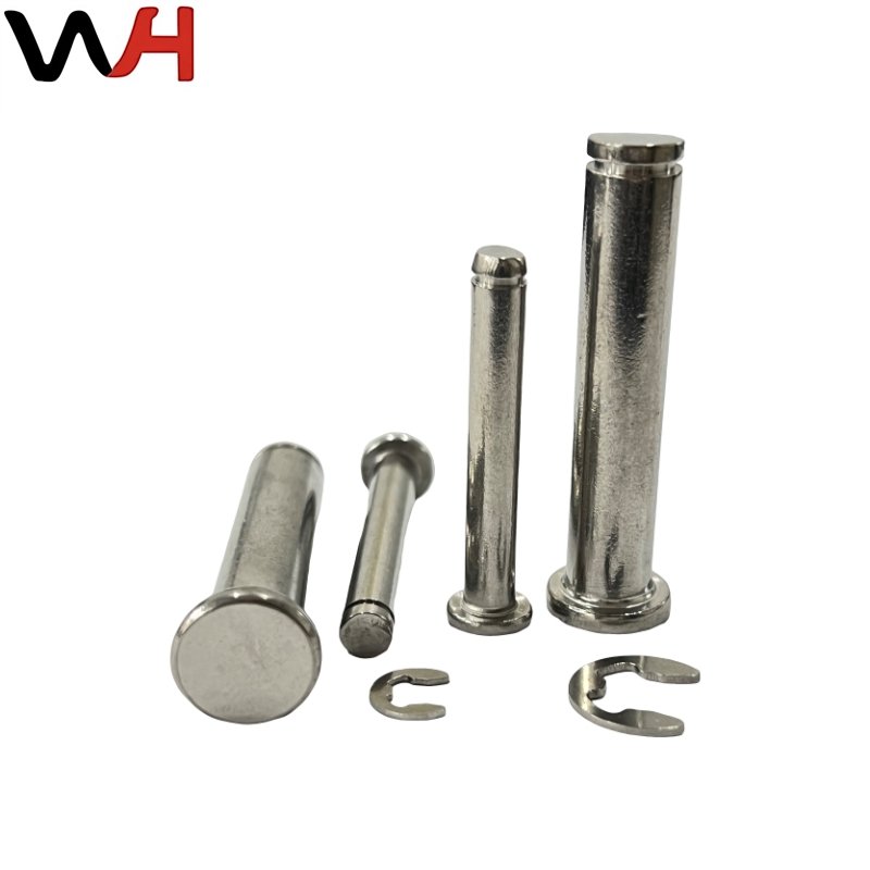 304 Stainless Steel High Precision Thread Dowel Pins Cylindrical Hollow Dowel Taper Pin With Thread