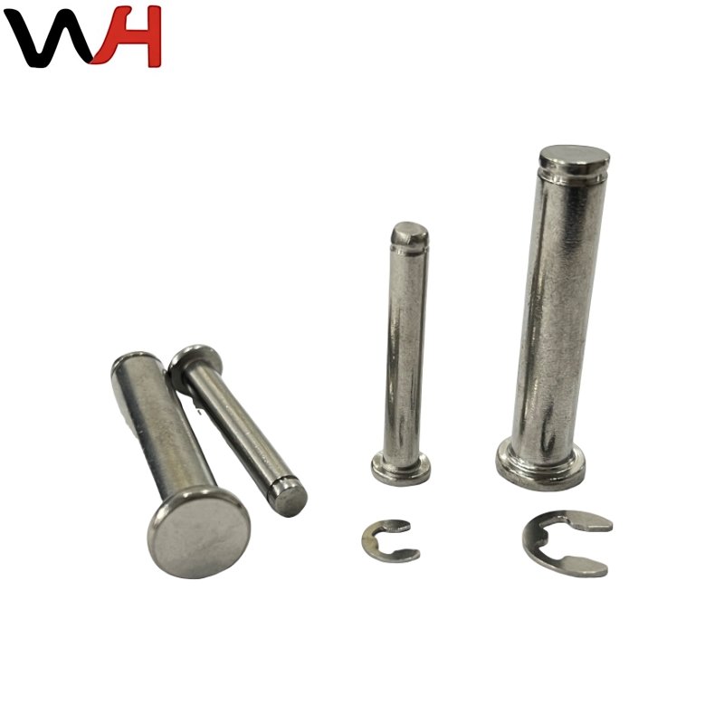304 Stainless Steel High Precision Thread Dowel Pins Cylindrical Hollow Dowel Taper Pin With Thread