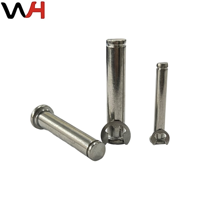 304 Stainless Steel High Precision Thread Dowel Pins Cylindrical Hollow Dowel Taper Pin With Thread