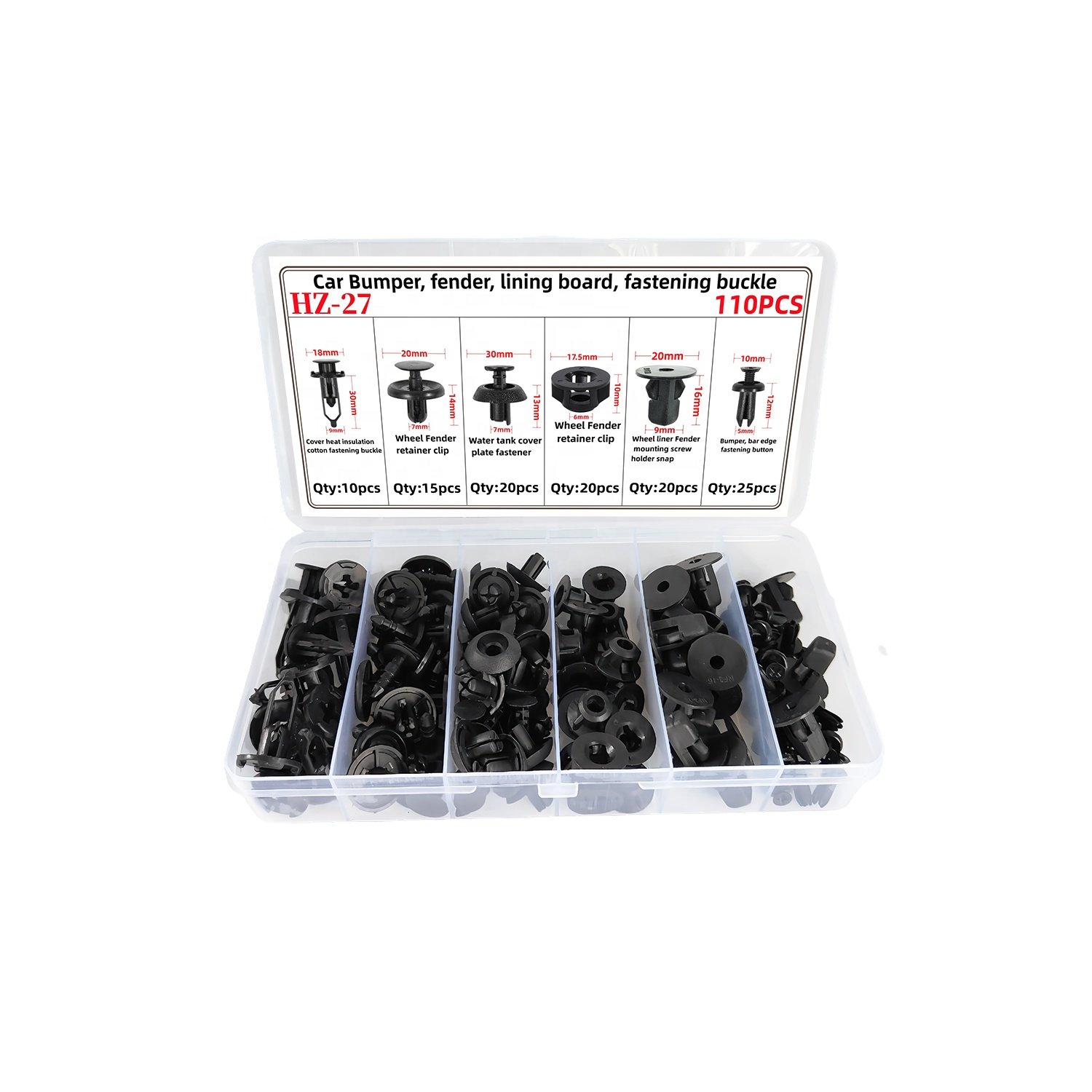 Auto Fasteners and Clips Door Interior Trim Panel Retainers plastic clips for Toyota