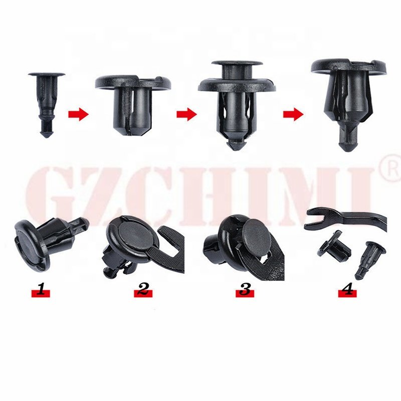 Fastener Rivet Push-Type Retainer Clips for Honda Accord Civic CR-V Acura CL 91503SZ3003 91503-SZ3-003