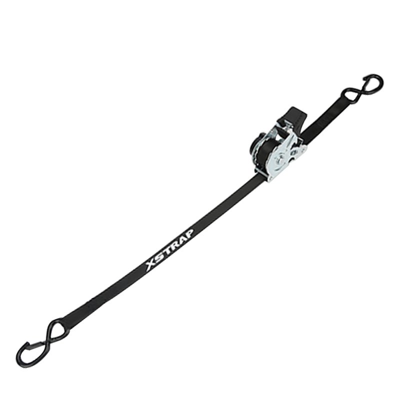 25mm Self Retracting Tie Down Straps Auto Retractable Ratchet Straps Fastening Strap with Double Hook Resistance