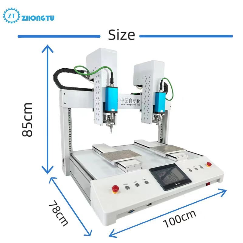 Double Head Led Panel Light Auto Screw Tightening Machine Manufacturer