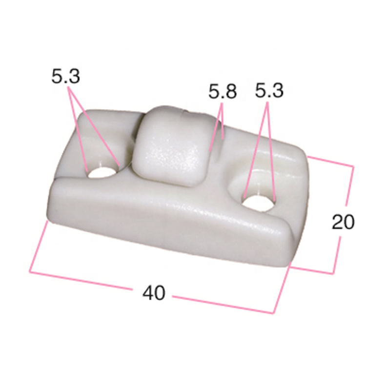 OEM ODM factory molded various models of sun visor clips car vanity mirror fixing clips