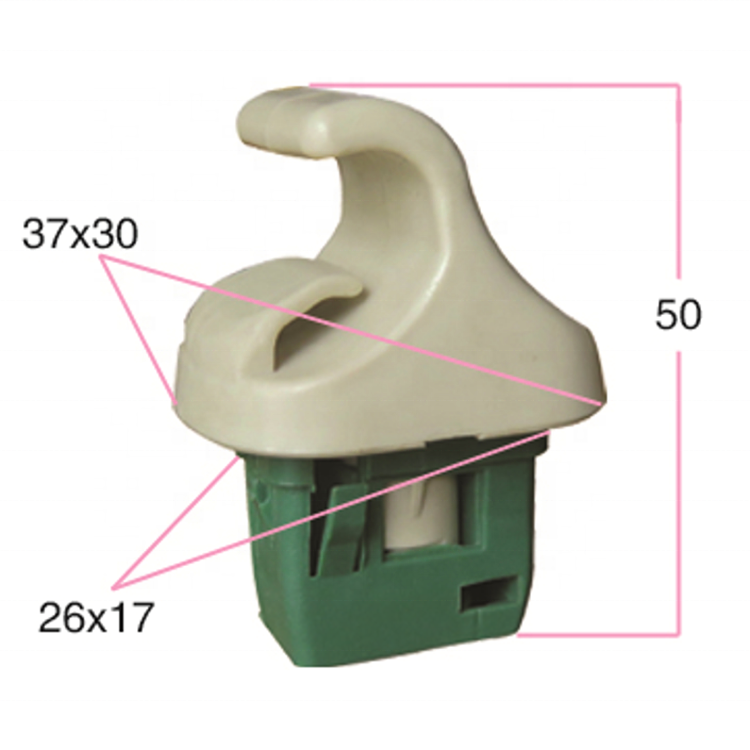 OEM ODM factory molded various models of sun visor clips car vanity mirror fixing clips