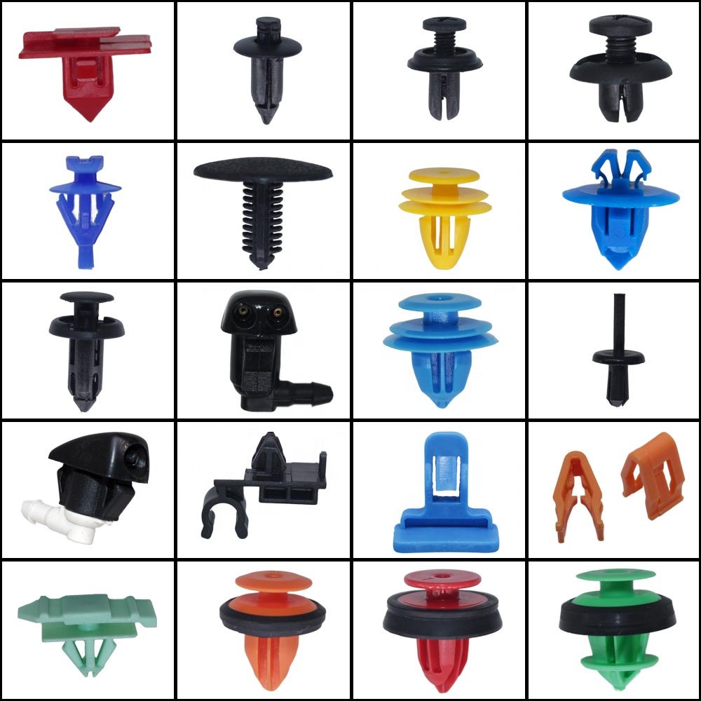China supplier automotive plastic clips and fasteners and clips for Cars Nylon fastener clips plastic rivet