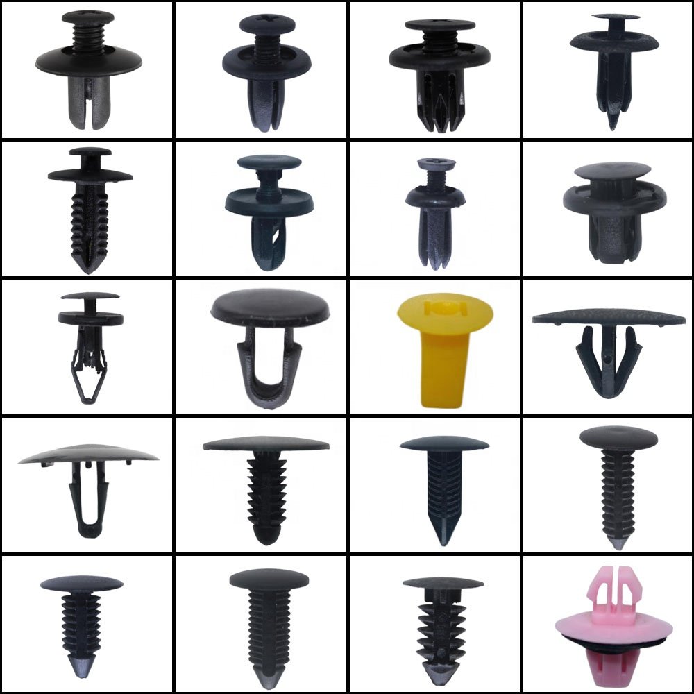 China supplier automotive plastic clips and fasteners and clips for Cars Nylon fastener clips plastic rivet