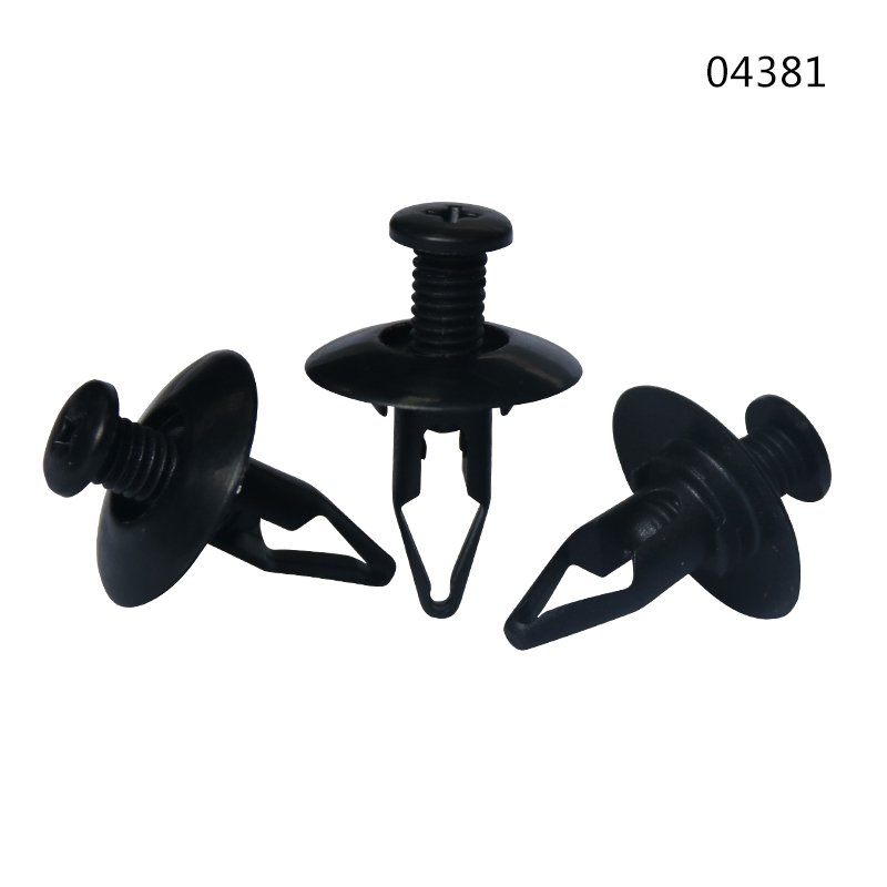 04381Factory Supply Plastic Rivets Auto plastic clips and fasteners car clips Plastic fasteners Automotive clips