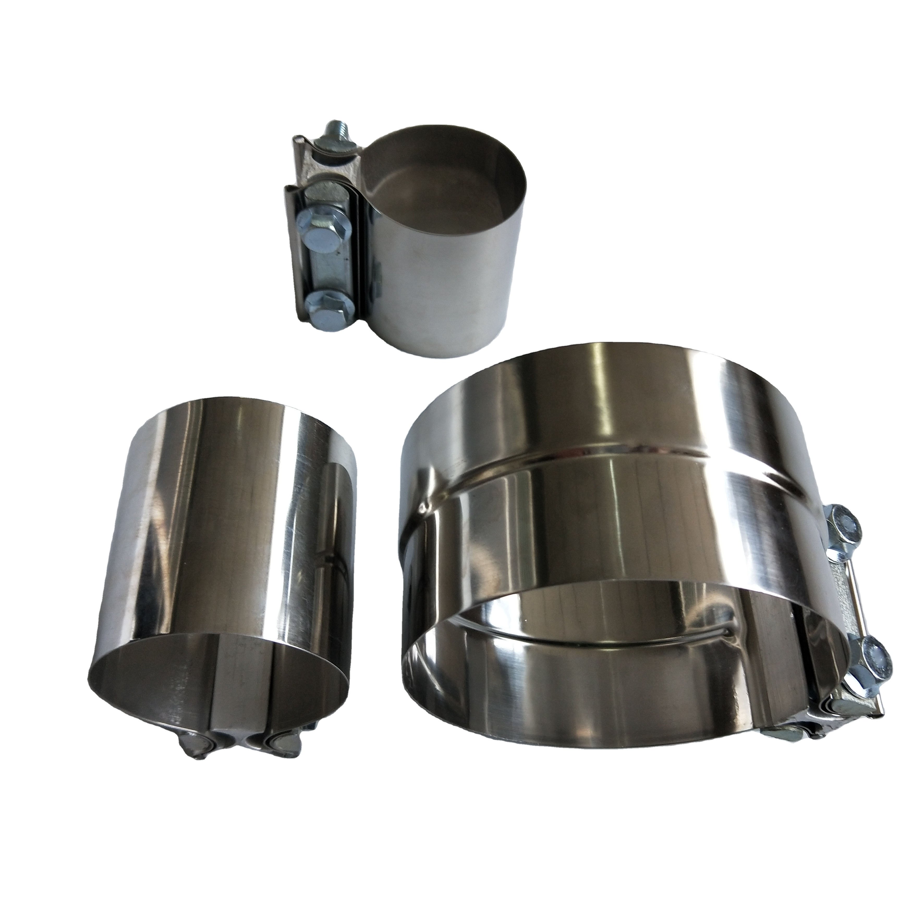 Stainless Exhaust Sleeve Butt Joint Clamp
