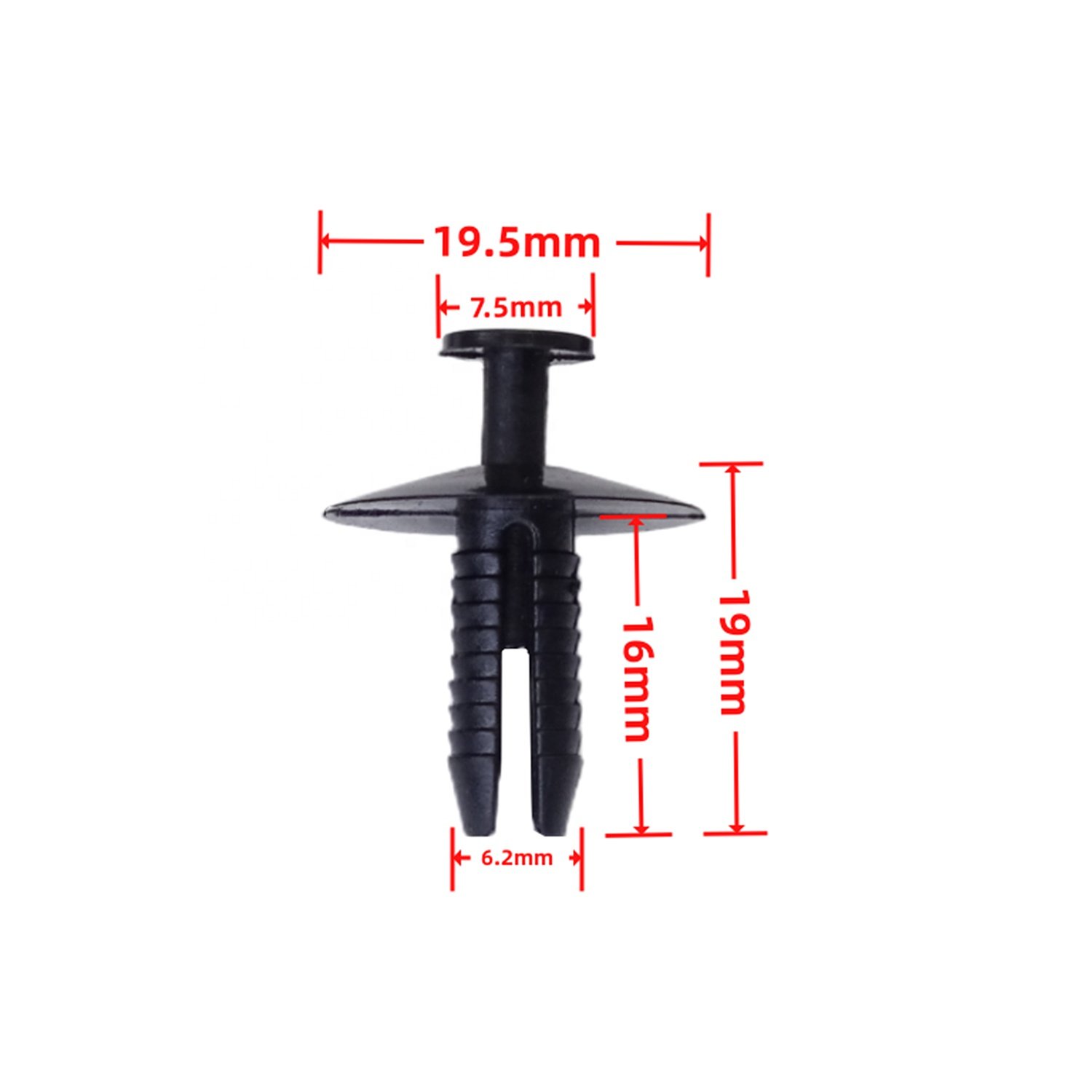 Car Fender Liner Retainer Rivet Trim Panel Clips Pushing Expansion Buckle Plastic Nylon Clip For BMW