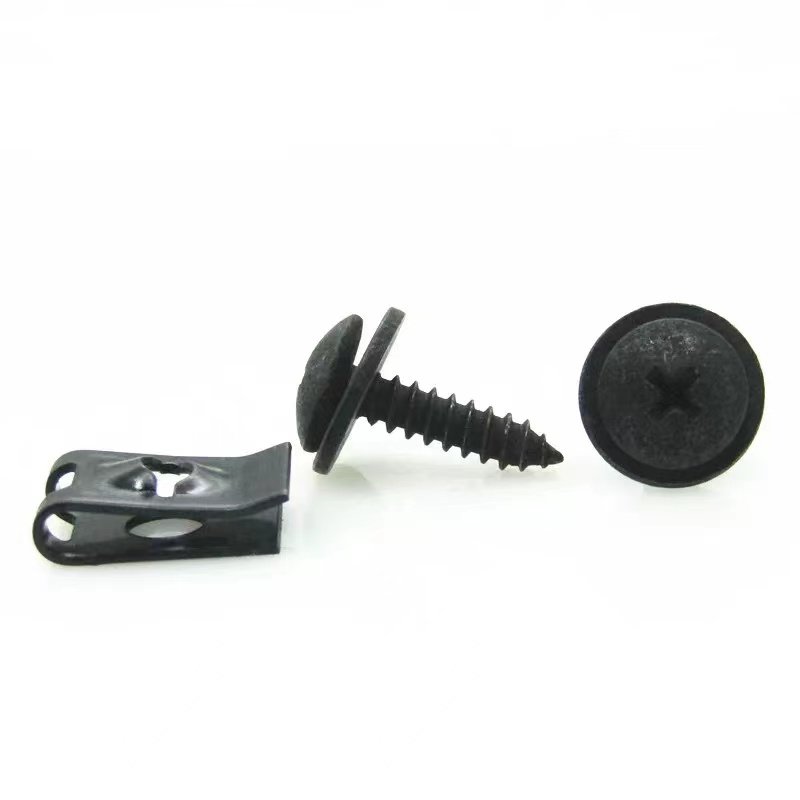 Stainless Steel Self-Drilling Tapping Screw Auto Fastener & Clip Leaf Plate Design