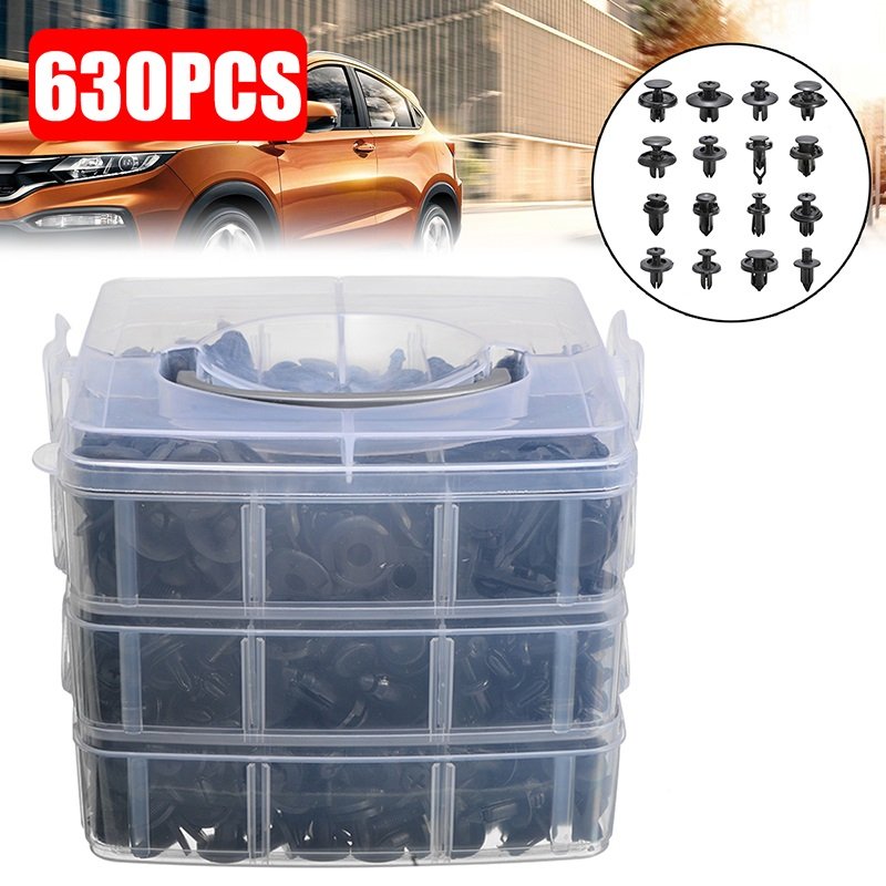 C0272 630pcs box Auto fastener for Ford general body fastener plastic clip fastener