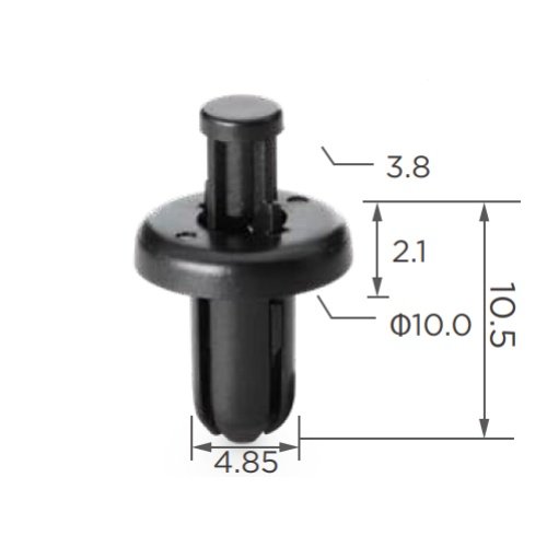 #BB New Universal Auto Fastener Clip Car Fender Auto Fastener Auto Clips and Plastic Fasteners