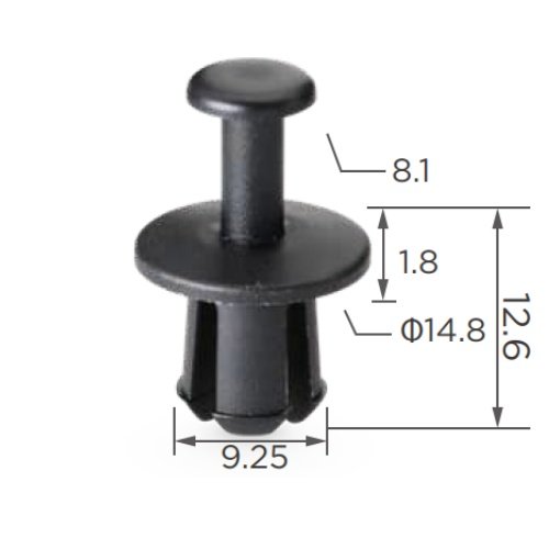 #BB New Universal Auto Fastener Clip Car Fender Auto Fastener Auto Clips and Plastic Fasteners