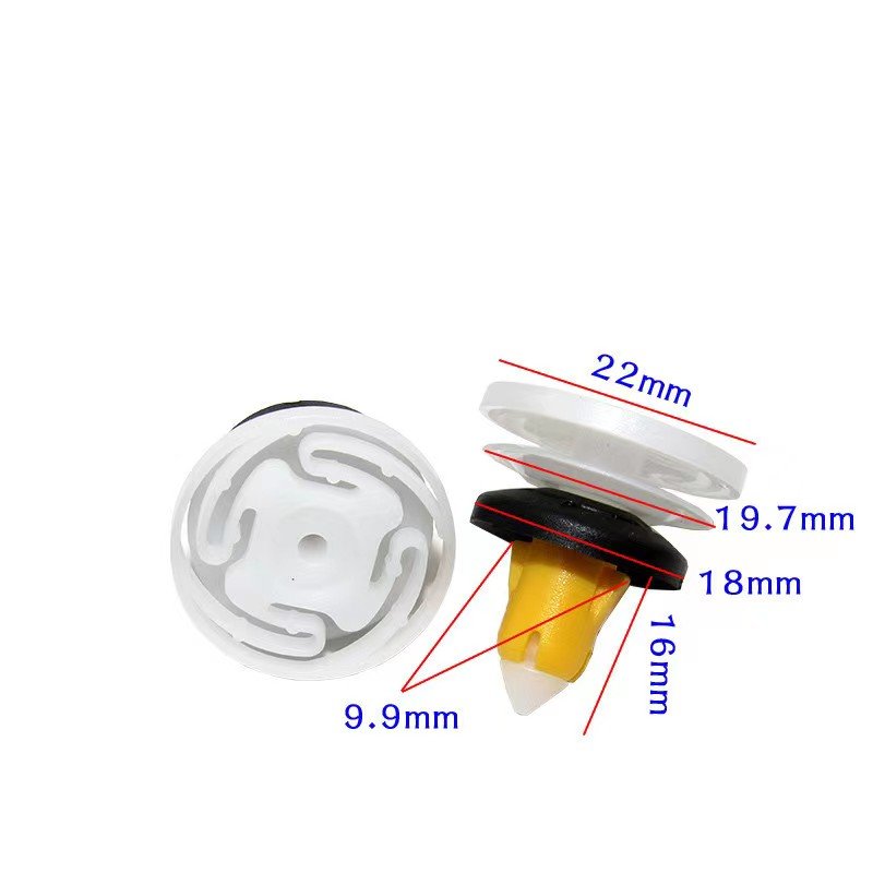 Door Panel Retainer Clips with Sealer For Jeep 6511618AA Fiat 51987227