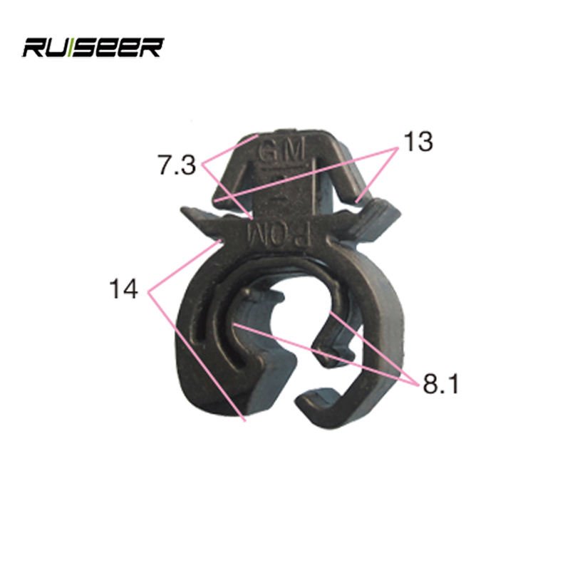7D0711131 701711131 Car Rivets Hood Bonnet Prop Rod Clip Support Clamp Holder Panel Fender Bumper Mixed Car Support Rod Clip