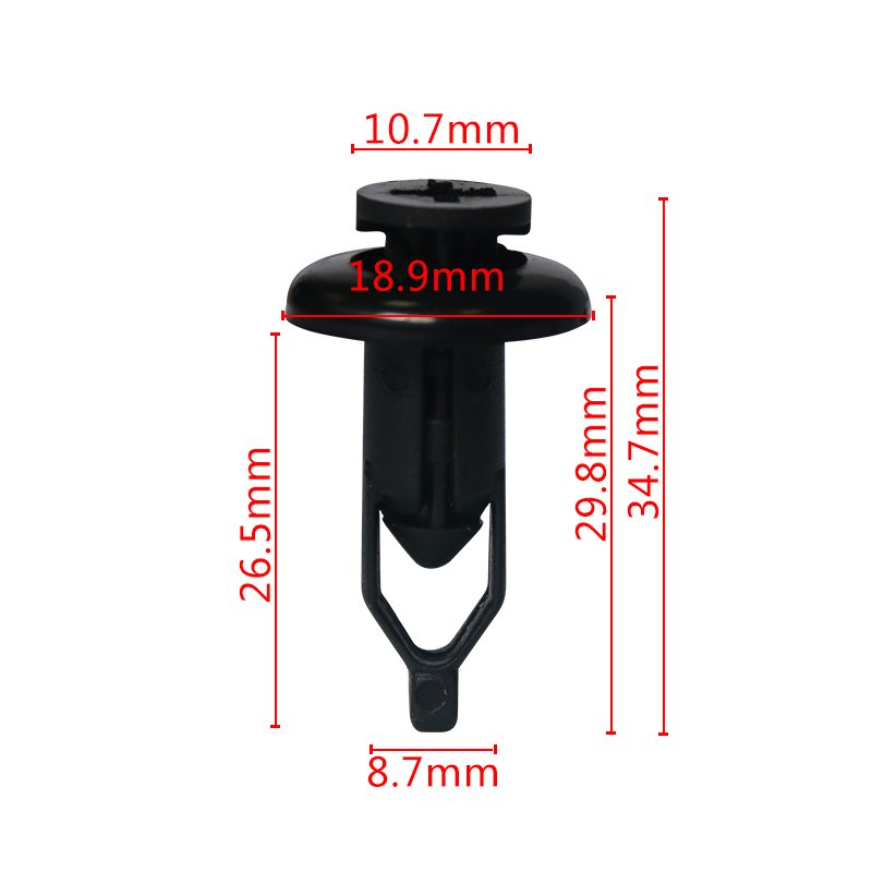 Factory Supply Plastic Push Type Retainer for Car Auto Plastic Clips and Fasteners Plastic Rivets Auto Body Clips03684