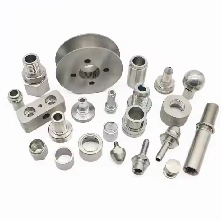 Custom CNC Machining Non-Standard Knurled Thumb Threaded Nuts Inserts Various Stainless Steel Copper Fasteners Broaching Metal