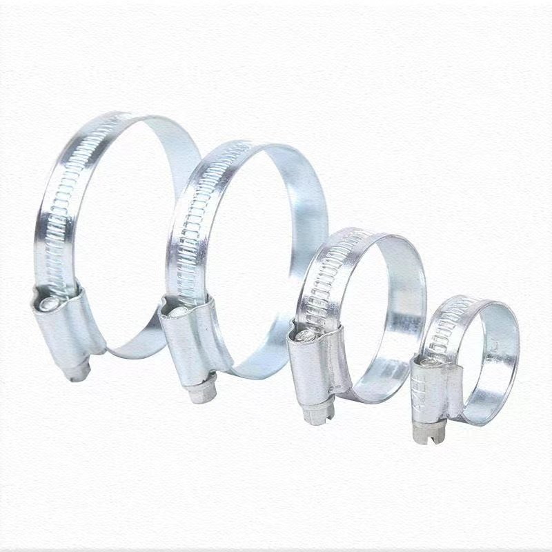 British Style High Qualityhose Clamp Galvanized SteelSS304 Adjustable Clip Pipe ClipHose Clips W1 W4