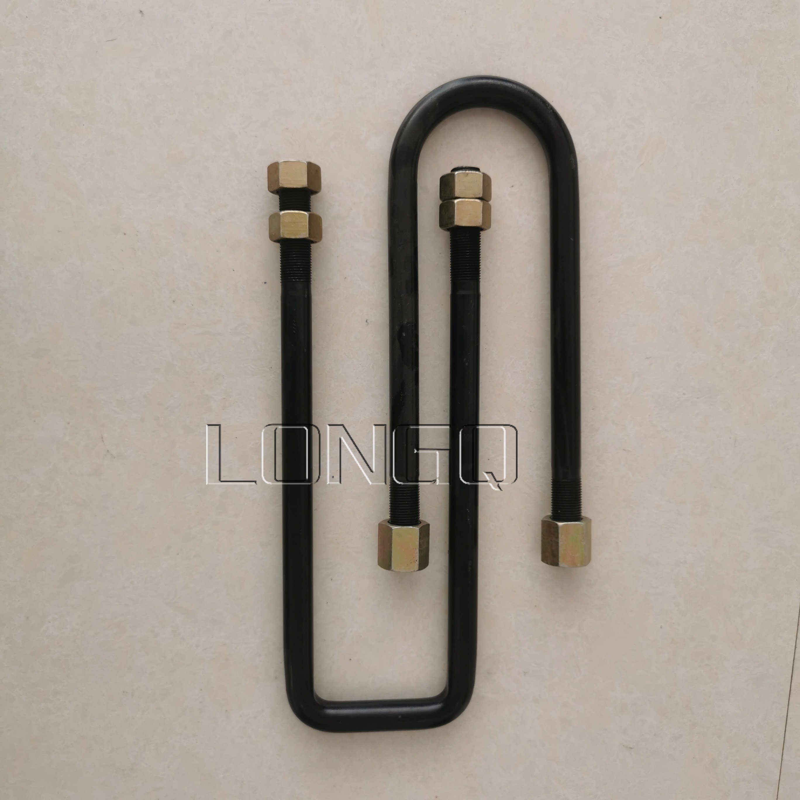 rear leaf spring square u bolt for truck chassis