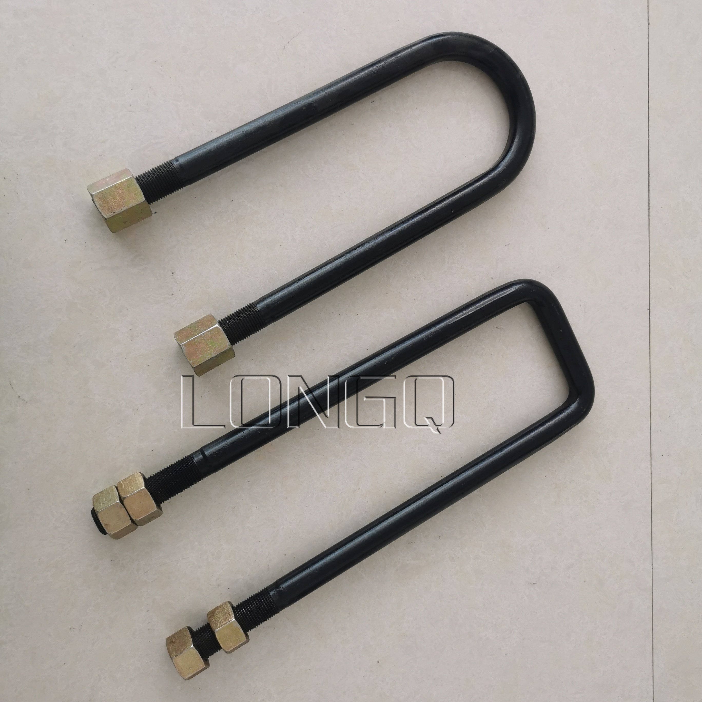 rear leaf spring square u bolt for truck chassis