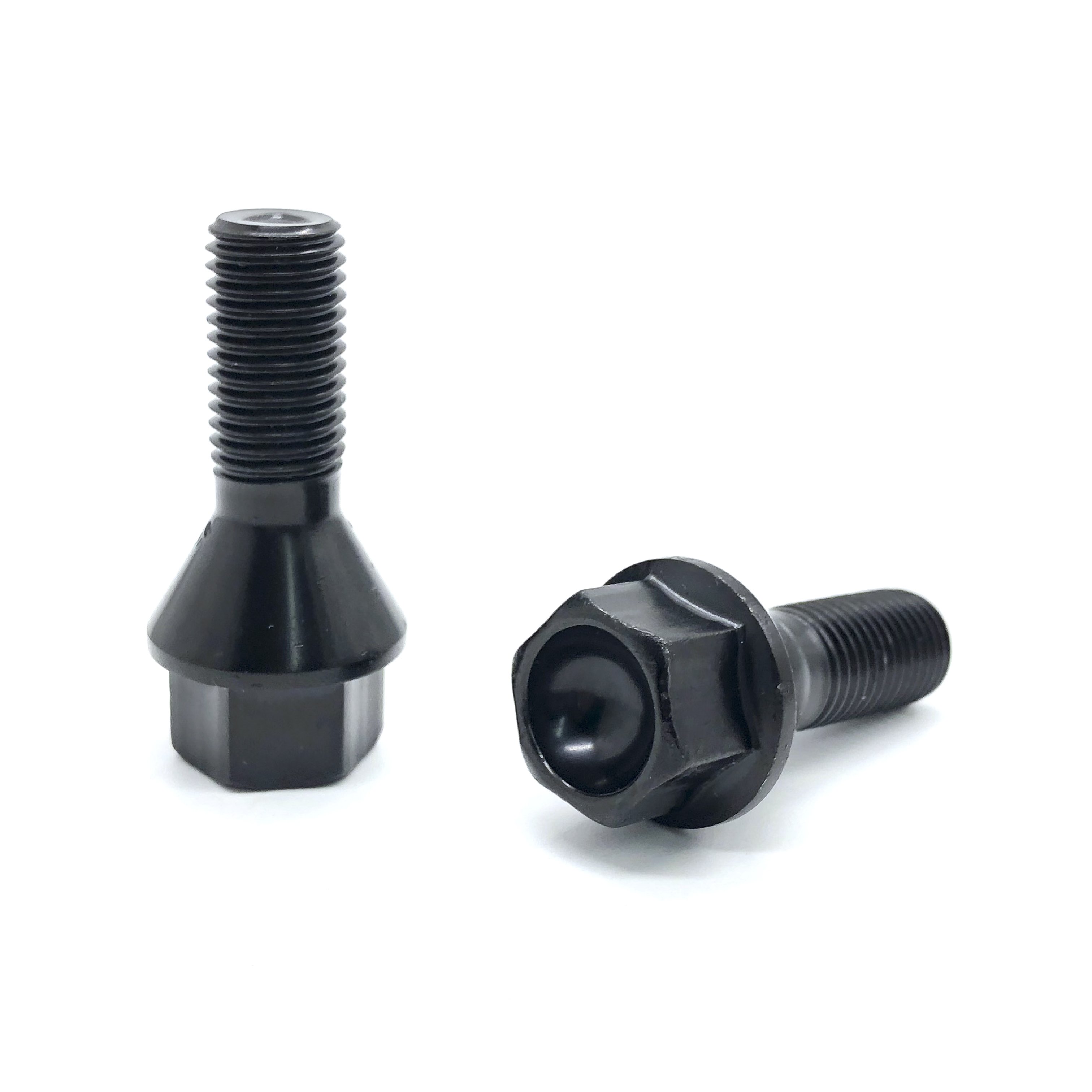 Grado 10 Truck Wheel Bolt China Manufacturer Custom 12Mm M20 Black Automotive Hex Wheel Bolts And Nuts Washer For Truck