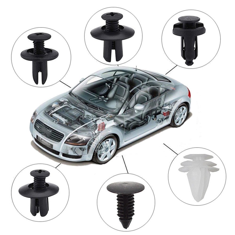 Plastic Clips for Car Auto Fasteners & Clips Plastic Auto Retainer Bumper Clips Rivet Kit