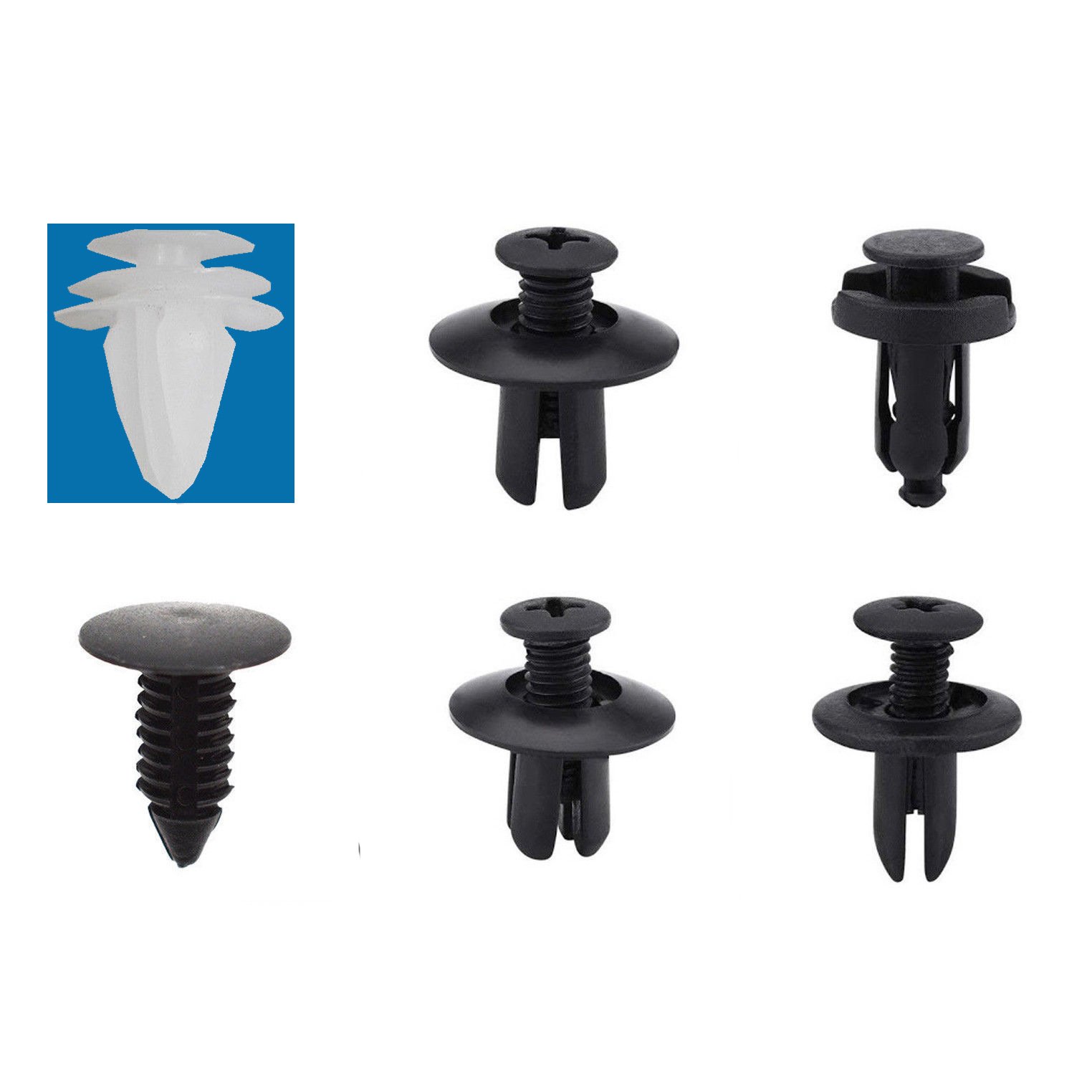 Plastic Clips for Car Auto Fasteners & Clips Plastic Auto Retainer Bumper Clips Rivet Kit
