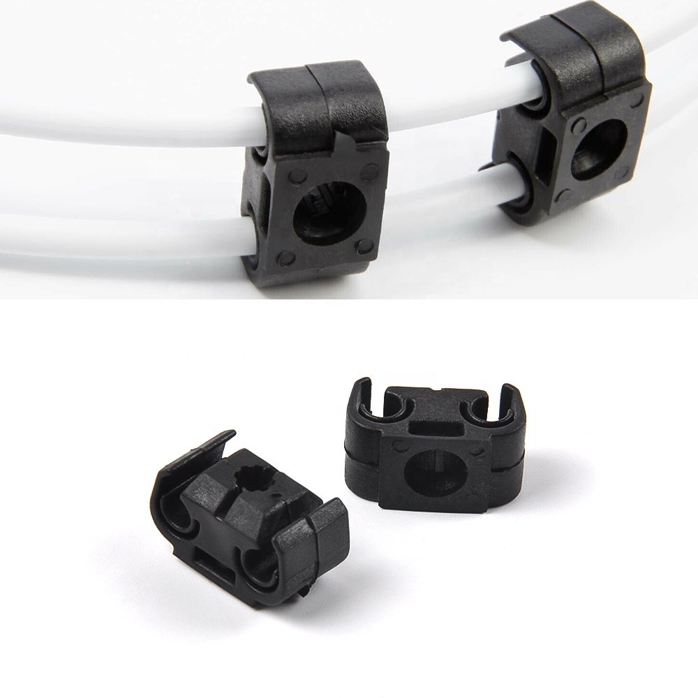 German Shipping Discount 50pcs 2 Point Brake Pipe Line Retaining Clip Holder Bracket For Audi Genuine Vw 811611797, 4.75mm Hose