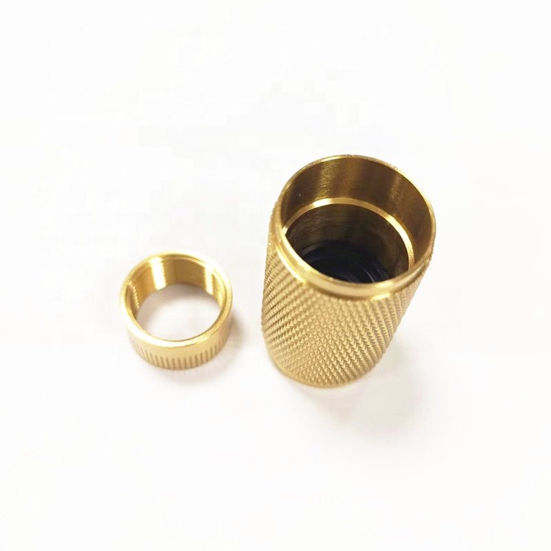 Custom knurled brass electrical switch knob fan switch knob toggle switch knob