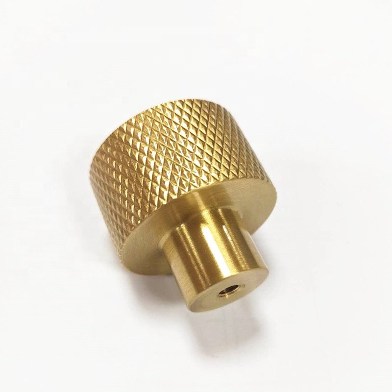 Custom knurled brass electrical switch knob fan switch knob toggle switch knob