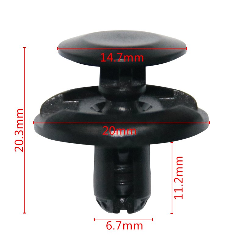Push Retainer Clips Auto Plastic Clips and Fasteners Plastic Rivets Auto Body Clips Plastic Fasteners101499