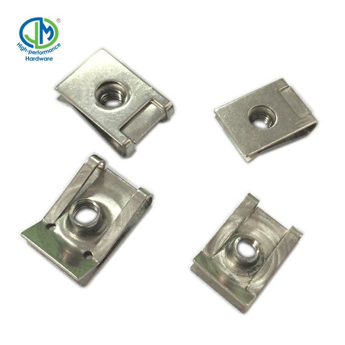 Car Parts Spring Steel Stainless Steel M4 M6 M8 M10 U Spring Clip Nut