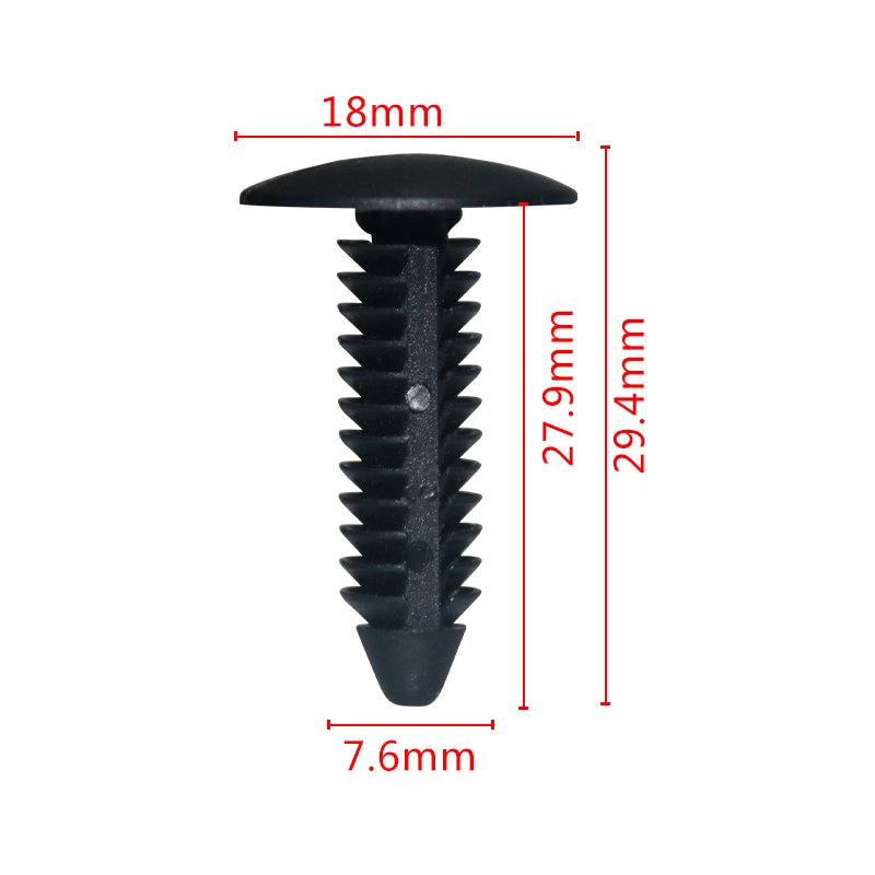 Factory Supply Plastic Rivets Auto Body Clips Christmas Tree Fasteners Auto Plastic Clips and Fasteners06682