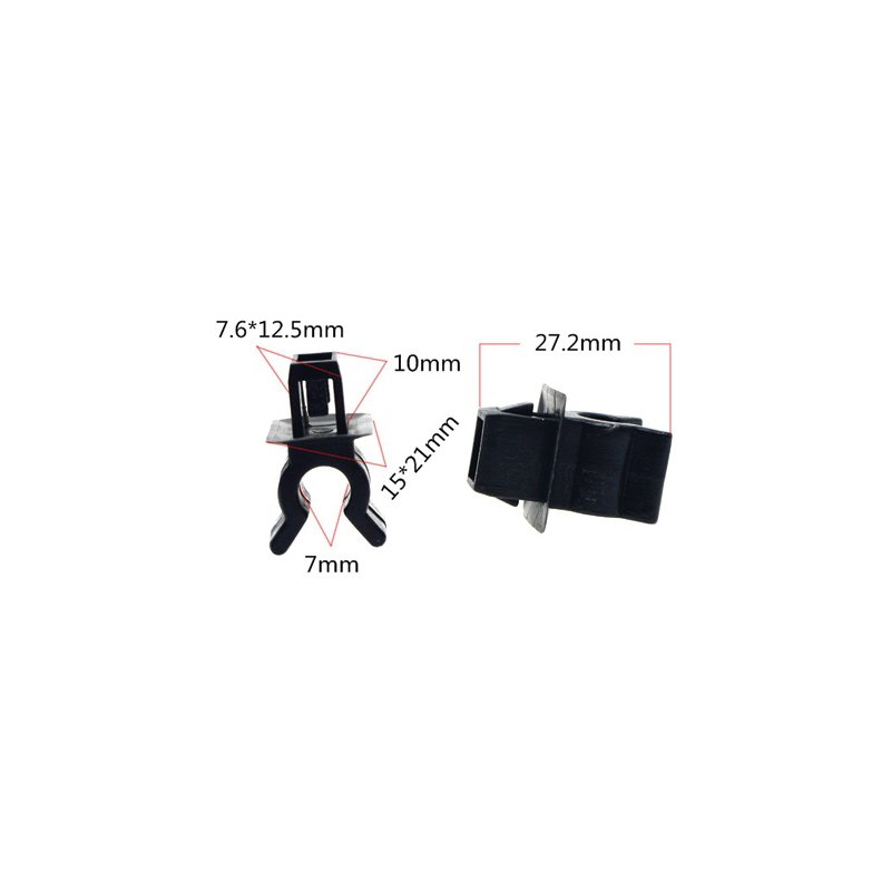 Factory Supply Automotive Parts Universal Bumper Clips Car Accessories Auto Fastener Clip Nylon Fasteners
