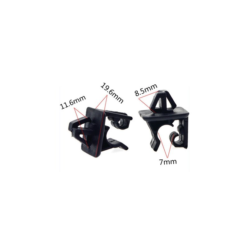 Factory Supply Automotive Parts Universal Bumper Clips Car Accessories Auto Fastener Clip Nylon Fasteners
