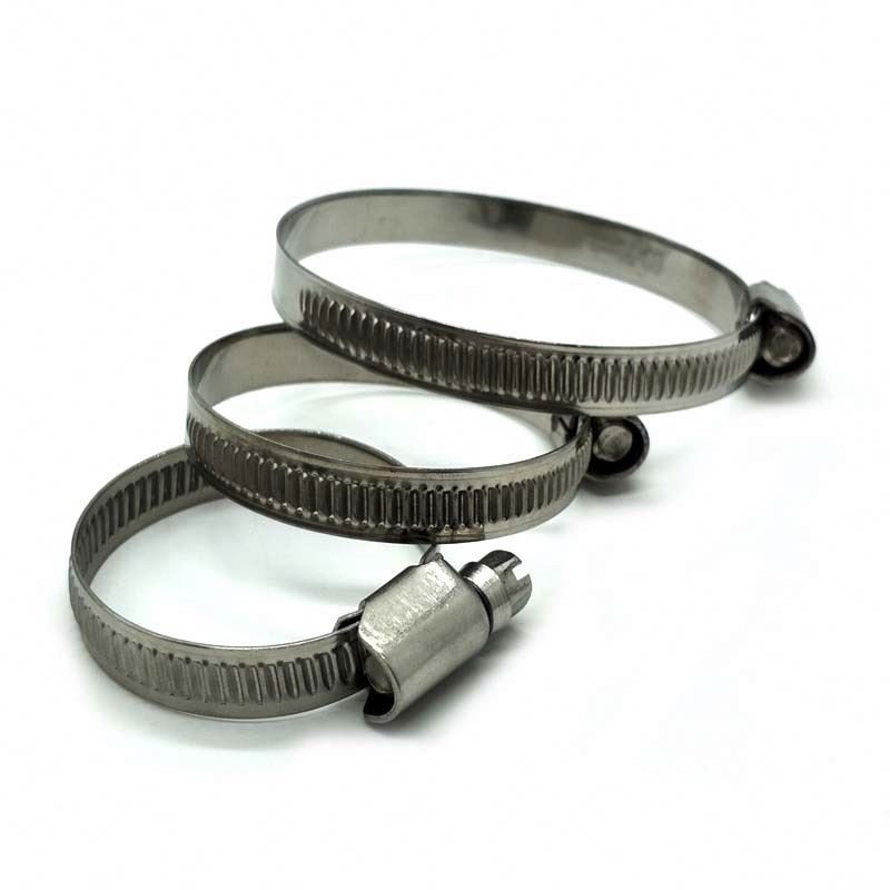 Wholesale Germany Style Hose Clamp Screw Band Metal Clamp 70/90mm
