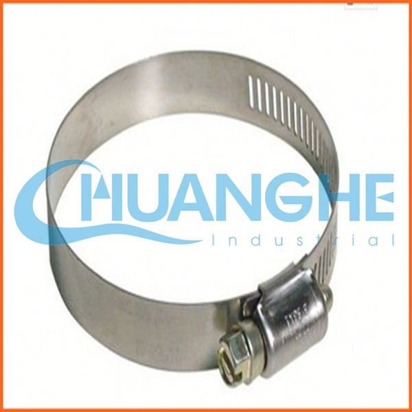 Wholesale Germany Style Hose Clamp Screw Band Metal Clamp 70/90mm
