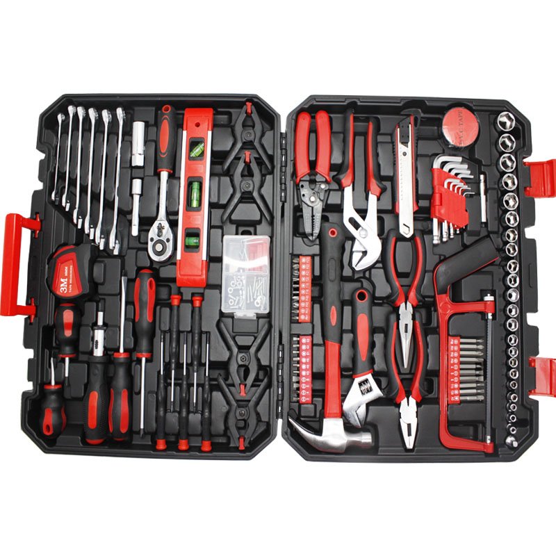 158pcs screwdriver set with tools wrench hex key auto repair tool sets automotive tool kit