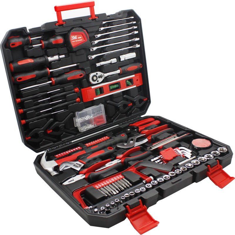 158pcs screwdriver set with tools wrench hex key auto repair tool sets automotive tool kit