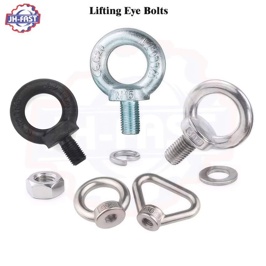 Fasteners Manufacturers Brass Stainless Carbon Steel Black Allen Carriage Bolt Hex Flange Lifting Eye T U Bolt Hex Bolt and Nut