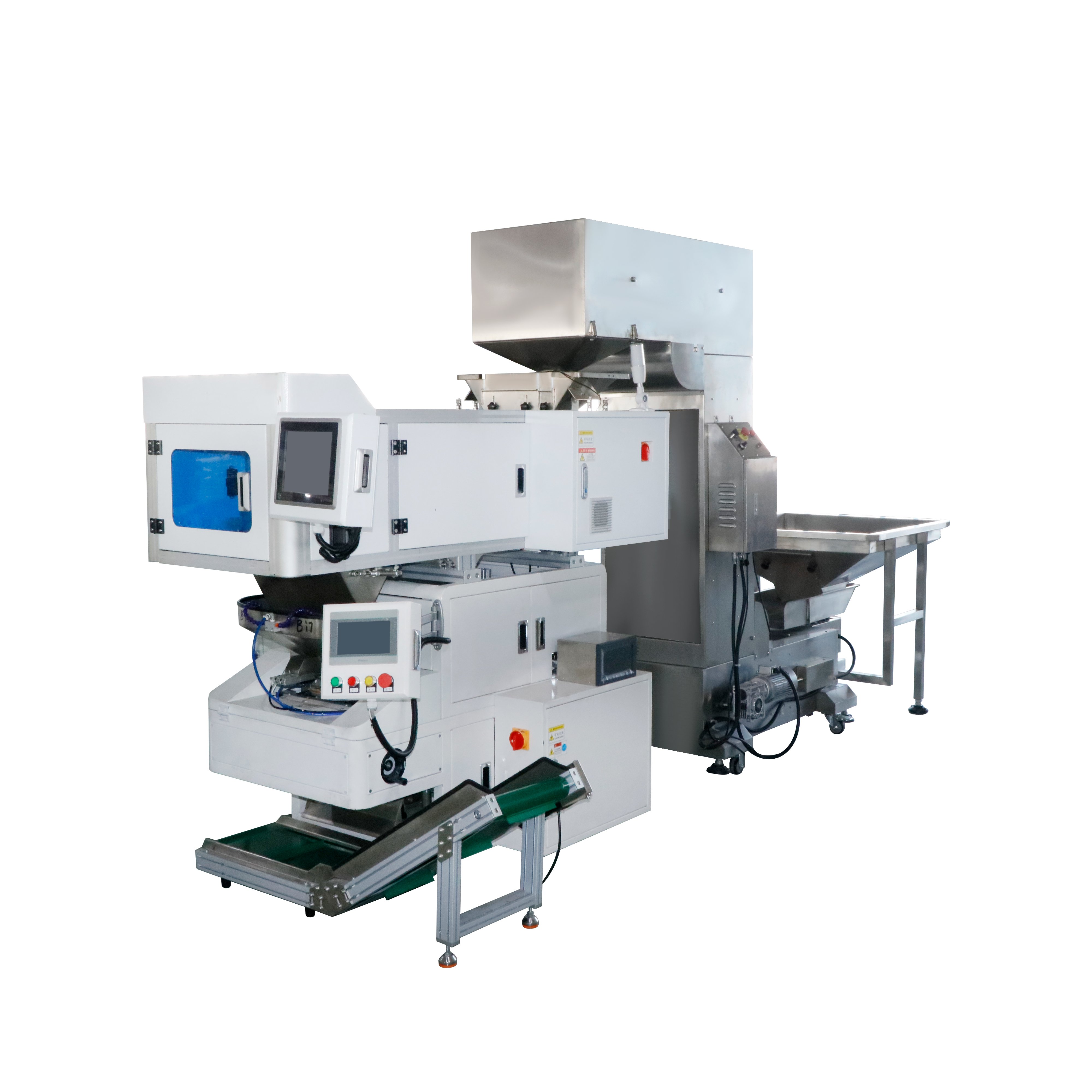 High Speed Nuts and Bolts Counting Packaging Visual Counting Packing Machine